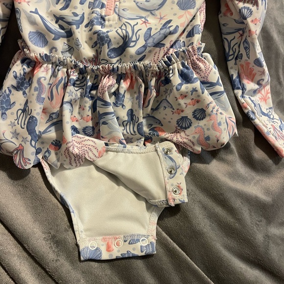 Cynthia Rowley Kids' Marine Life Swimsuit - Picture 3 of 5